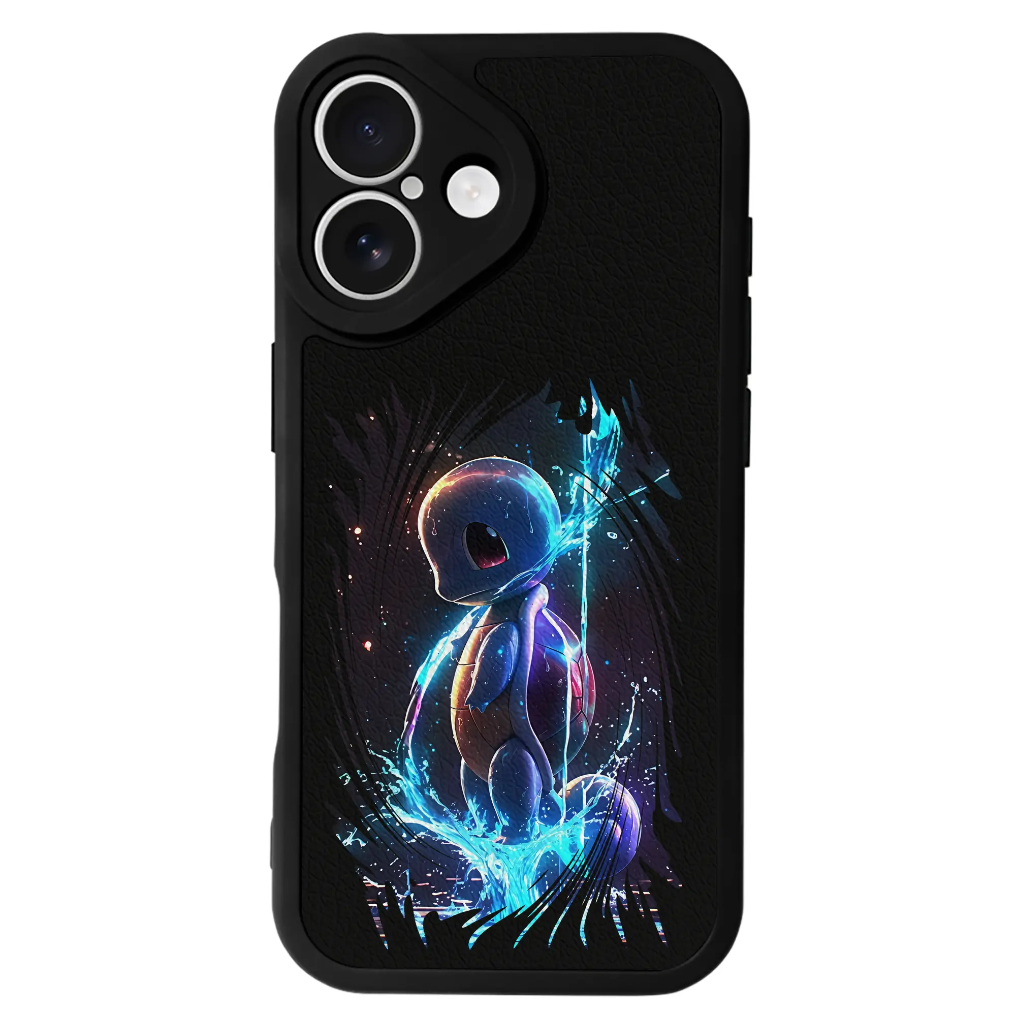 ポケモン グッズ,ゼニガメ - IPhone 16シリーズ対応 ・ シリコンスマホケース ・ レザー調 ・ 高精度フィット ・ 耐衝撃 ・ ワイヤレス充電対応 ・ 精密カット